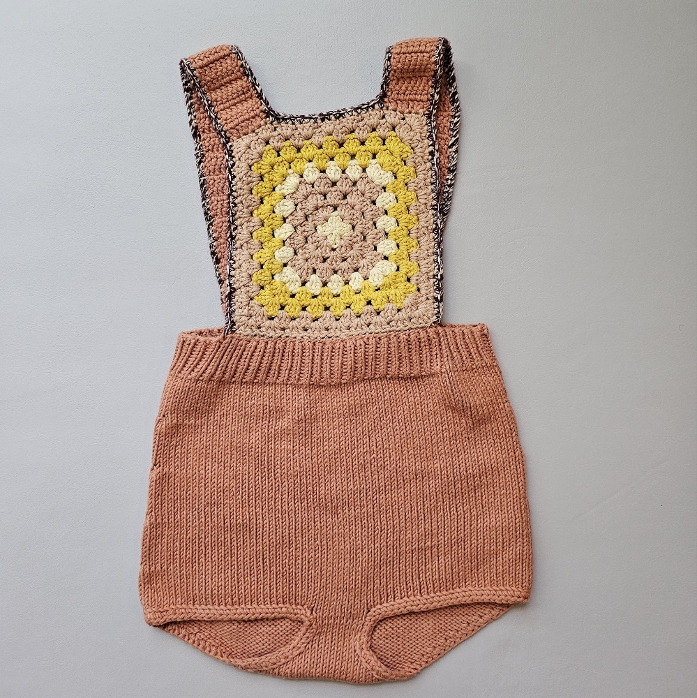 Misha & Puff Lake house romper sz 4/5